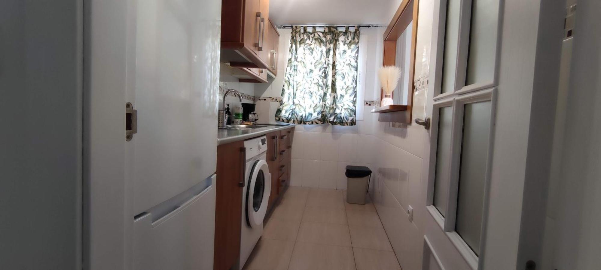 Apartamento Dos Habitaciones Con Piscina Y Gran Terraza Roquetas de Mar Exterior photo