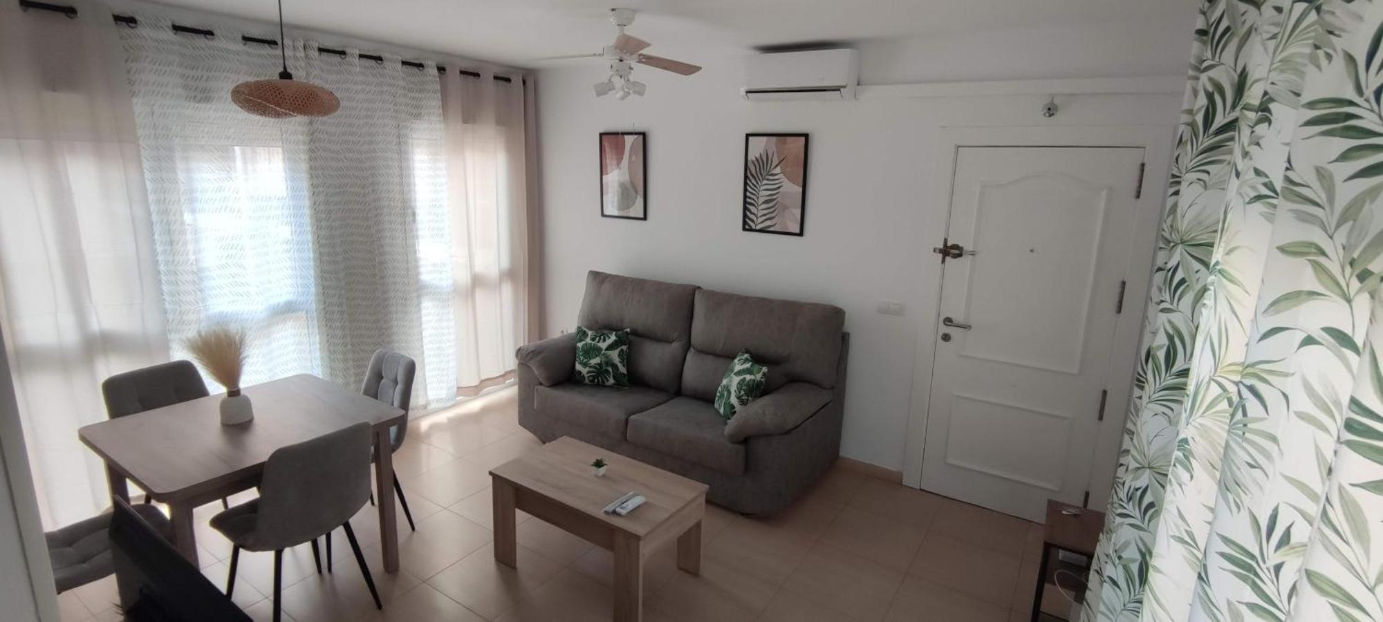 Apartamento Dos Habitaciones Con Piscina Y Gran Terraza Roquetas de Mar Exterior photo