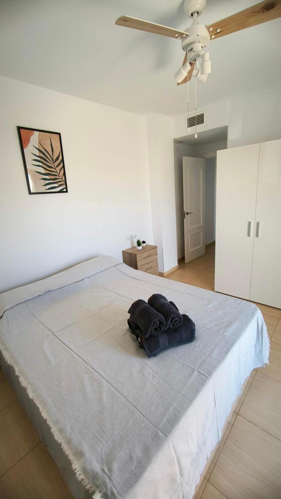 Apartamento Dos Habitaciones Con Piscina Y Gran Terraza Roquetas de Mar Exterior photo
